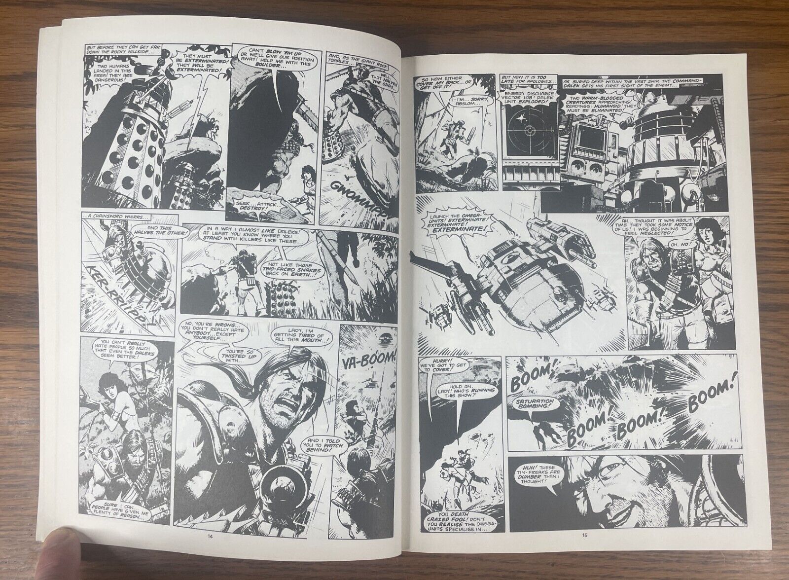 ABSLOM DAAK DALEK KILLER 1990 MARVEL GRAPHIC NOVEL COMIC BOOK Doctor Who Dr - Picture 3 of 4