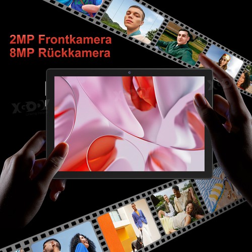 2025 Neuest Tablet 10.1 Zoll 256GB Android 14 13MP Kamera 7000mAh 5G WiFi 8-Core - Bild 15 von 21