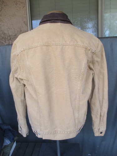 Levi's BIG E Justin Timberlake FACTORY SAMPLE Fresh Leaves Levis Trucker Jacket - Bild 9 von 21
