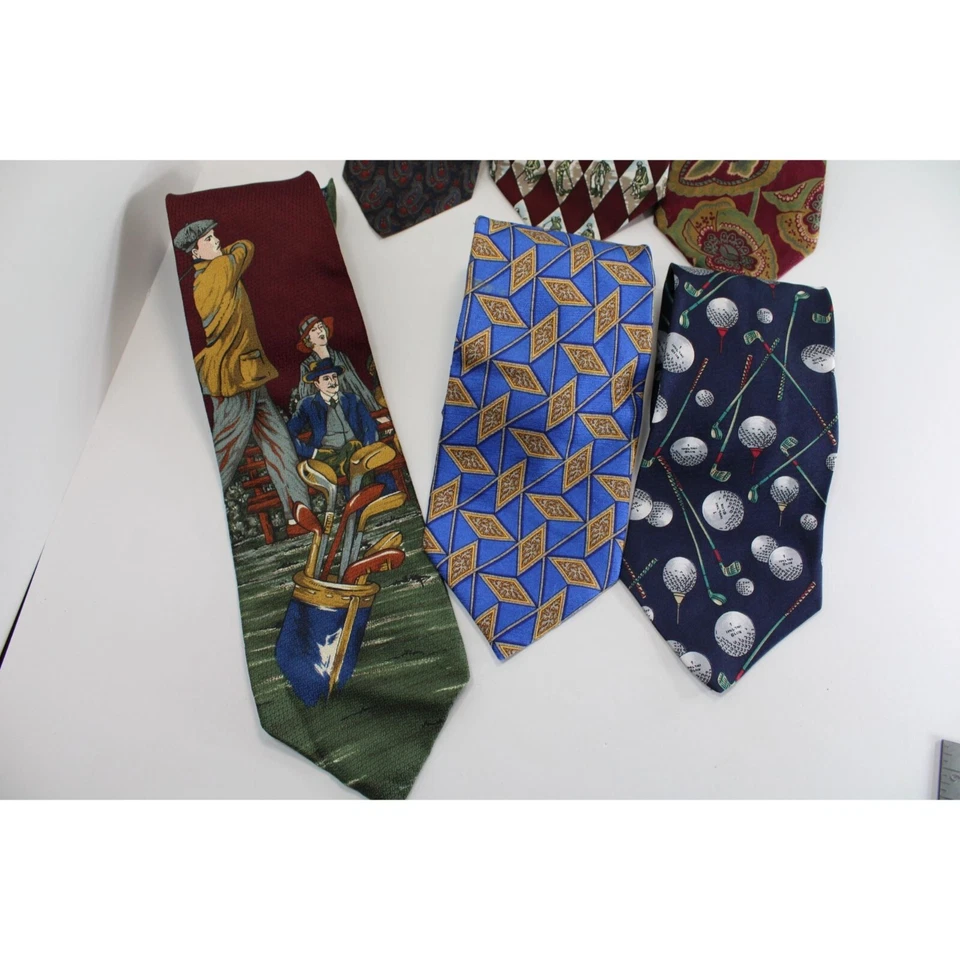 Corbatas de golf Cole Haan Bill Blass Pierre Cardin B D Baggies Prestige 77325 Foto 3 de 4