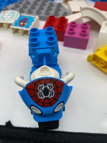 Lego Duplo Spider-Man Ghost-Spider Miles Morales Figures Motorbike Blocks Pieces - Picture 9 of 23