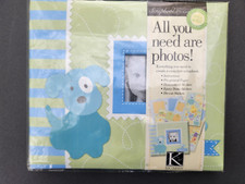 Baby Boy Scrapbook Photo Album Brag Book Keepsake Book