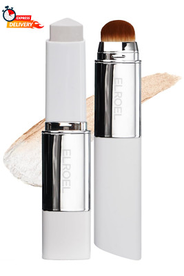ELROEL Blanc cover cream stick   color changing Korean foundation with brush