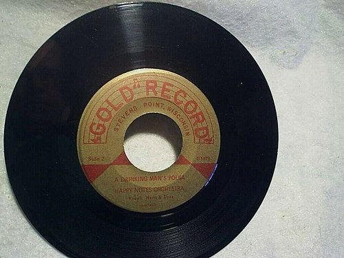 1960er HAPPY NOTES ORCHESTRA N.DOMBROWSKI-A Drinking Mans Polka, I Love You Walzer