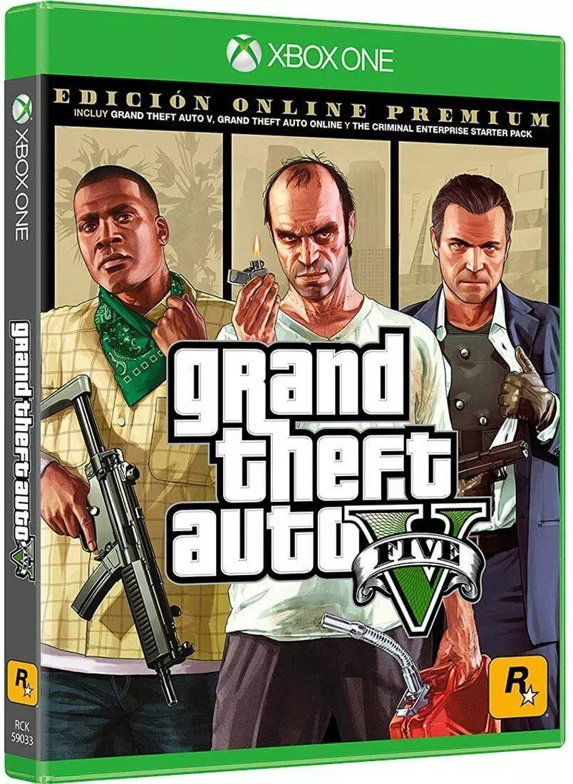 Grand Theft Auto V Premium Edition - GTA 5 - Xbox One - Rockstar