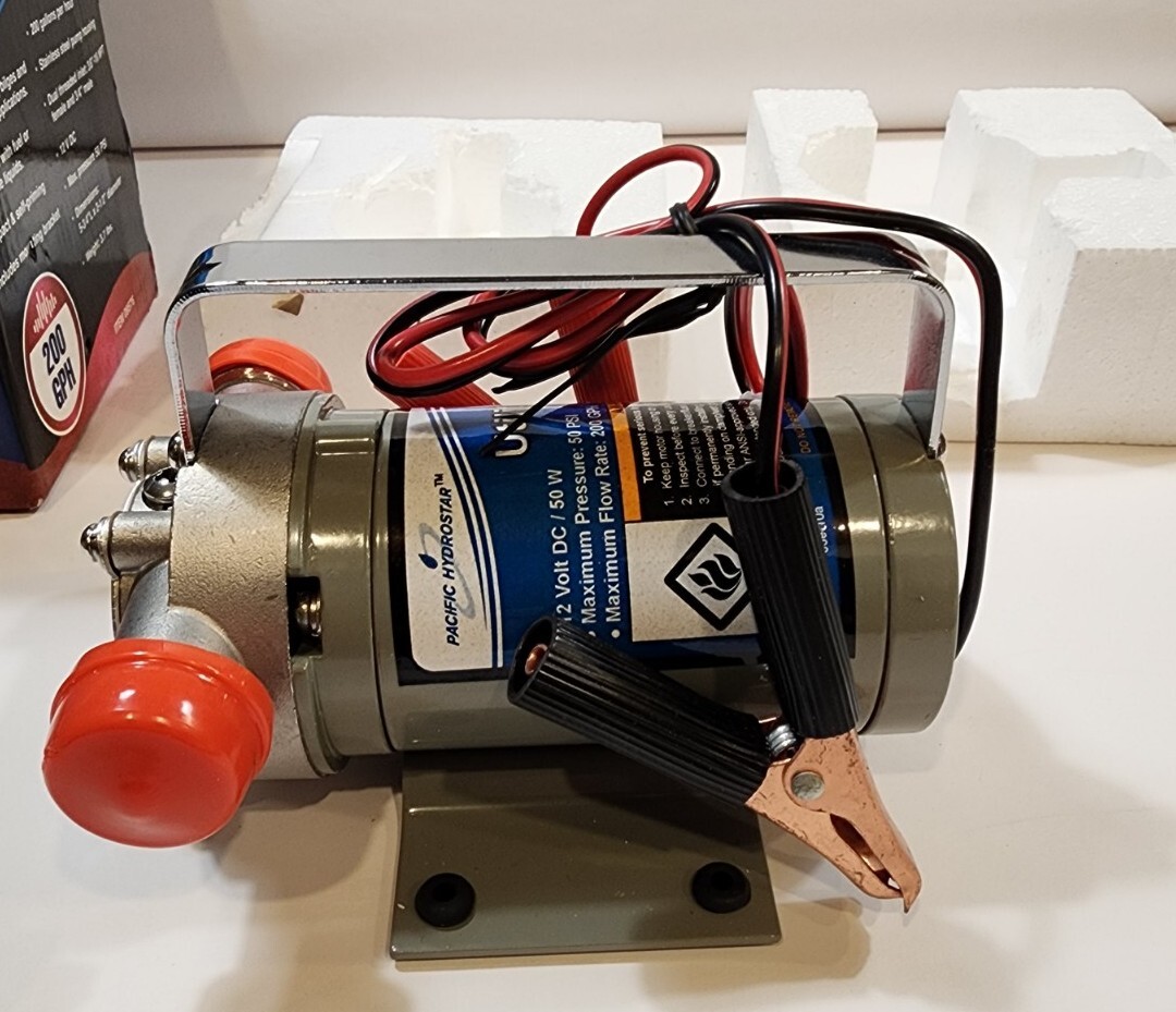 Bilge Pump Pacific Hydrostar Marine Utility 200 gph 12 Volt DC 09576