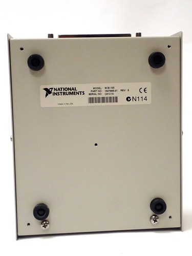 NATIONAL INSTRUMENTS SCB-100 NOISE REJECTING 100-PIN SHIELDED I/O BLOCK, NEW - Picture 10 of 12