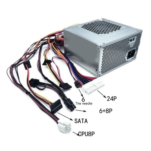 460W Desktop Computer Power Supply Replacement for 8100 8910 8920 8300 - Afbeelding 3 van 8