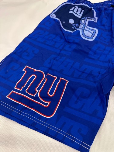 New York Giants NFL Fútbol Hombres Ropa Deportiva Tabla Corta de Secado Rápido con Forro - Imagen 3 de 5