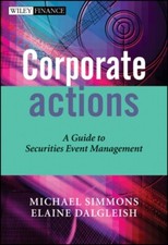 Simmons - Corporate Actions - New hardback or cased book - L555z