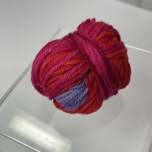 Knit One Crochet Too Tye Dye Wool Yarn 100 Grams 218 Yds Pink Orange Purple - Picture 6 of 6