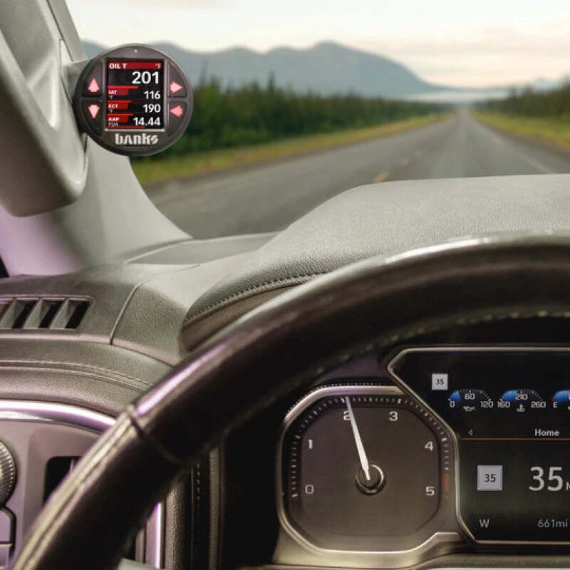 Banks Power For 19-21 Chevy/GMC 1500 20-22 Chevy/GMC 2500/3500 Idash Stealth Pod - Image 4 of 4