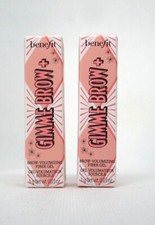 2x Benefit Gimme Brow  Volumizing Fiber Gel 4.5 Neutral deep brown - 3g/ 0.1 oz