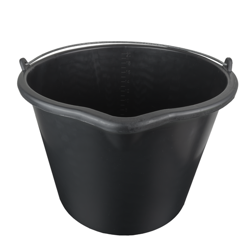 ✅ Baueimer Wassereimer 12 -20L – Mörteleimer, Putzeimer, Garteneimer mit Ausguss - Bild 16 von 19