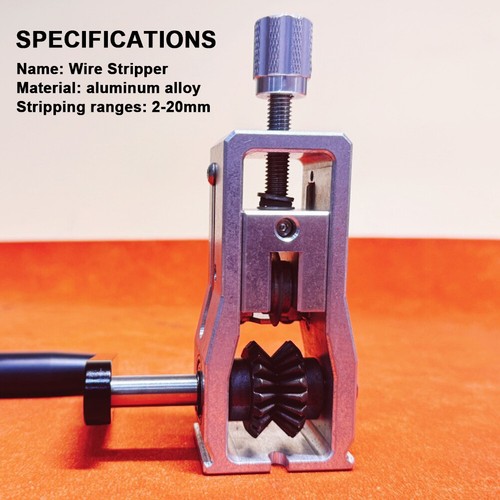 Wire Stripper Manual Wire Stripping Tool 2-20mm Cable Electric Peeling Tool F5E7 - Picture 5 of 7