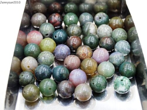 Natural Gemstone Round Spacer Loose Beads 4mm 6mm 8mm 10mm 12mm Assorted Stones - Picture 28 of 59