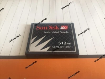 Sandisk Industrial GRADE 512MB compact flash cards cf card 512MB CompactFlash I - image 1 of 3