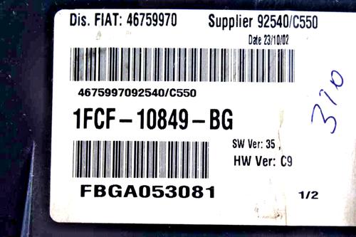 Cuadro de Instrumentos Fiat Stilo 1FCF10849BG 1FCF 10849 BG 46759970 FBGA016814 - Bild 2 von 5