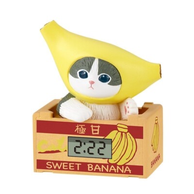 KITAN CLUB PSL Mofusand Fruit Nyan Clock Figure Fresh Fruit Box