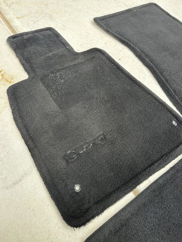 94-00 Lexus LS400 Full Set Carpet Floor Mats OEM Black XF20 - Picture 9 of 15