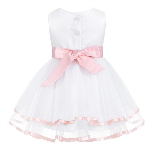 Baby Mädchen Taufkleider Blume Taufe Geburtstag Fest Kleid Hochzeit Partykleid - Bild 7 von 62