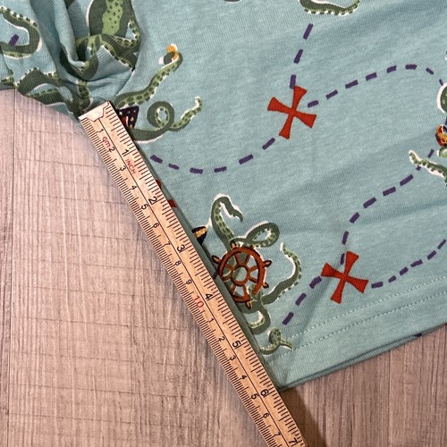 NWT Stitch Fix-Fish Stix Pirates Sea Short Sleeve Short Pajama Set Sz 10 - Picture 12 of 17