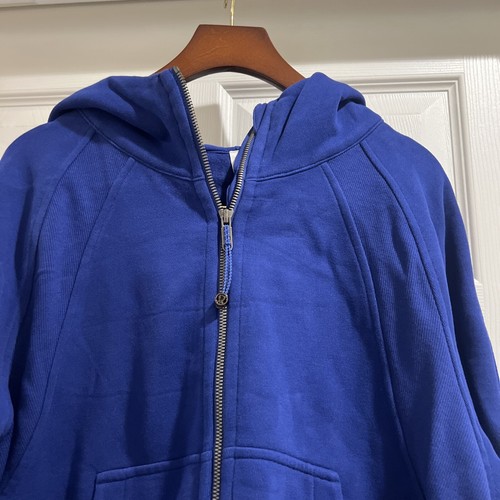 Nuevo con etiquetas Lululemon Buceo Gran Tamaño Cremallera Completa Azul Larkspur Talla: M/L - Imagen 2 de 6