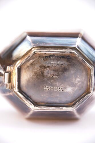 Silver-plated tilting spirit kettle, Carrington & Co - Picture 12 of 15