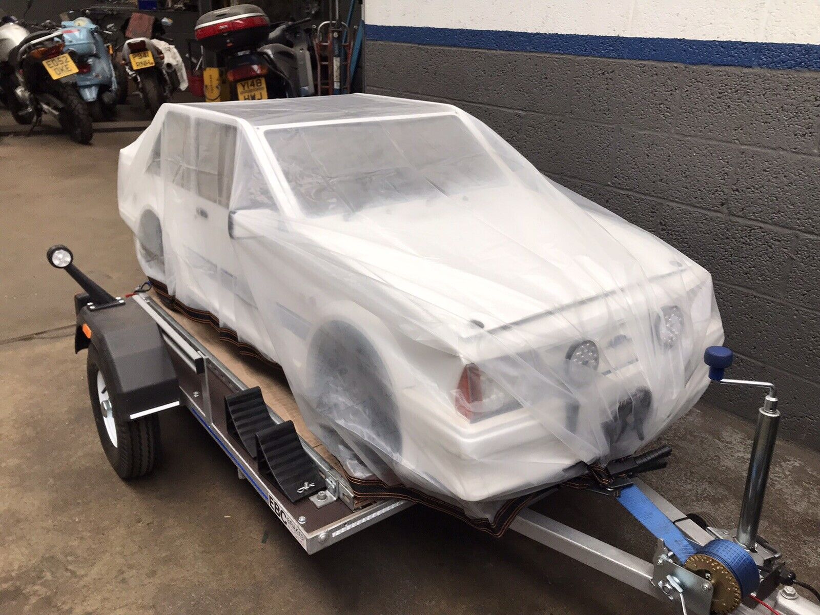 Ford Escort Rs Turbo Tot Rod 1/2 Scale And Purpose Built Trailer - Picture 9 of 12
