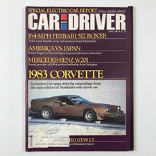 Car And Driver Magazine June 1981 Subscription Edition