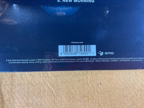 R5-97 NICK CAVE & THE BAD SEEDS Live Seeds - SEALED - DOUBLE LP - COLORED VINYL - Picture 9 of 9