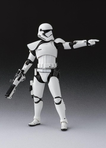 Japan Figure S.H. Figuarts First Order Stormtrooper (THE LAST JEDI) Special Set - Picture 7 of 8