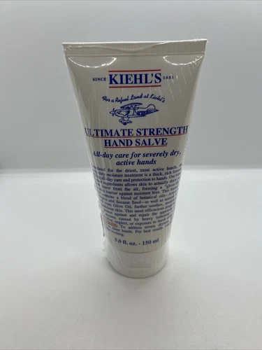 NEW Kiehl’s Ultimate Strength Hand Salve For Severely Dry Active Hands 5oz/150mL