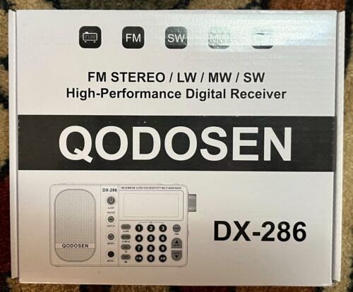 DX-286 Portable Radio, with TEF6686 Automotive Chip,LW,AM, FM RDS, Shortwave - Picture 2 of 3