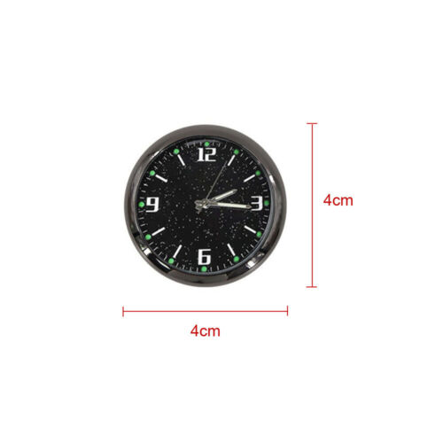 1x Car Clock Luminous Stick-On Digital Watch Quartz Clocks Vehicle Accessories - Picture 2 of 14
