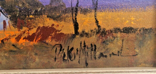 Pieter Millard Oil Painting South Africa Cottage Landscape - Picture 4 of 6