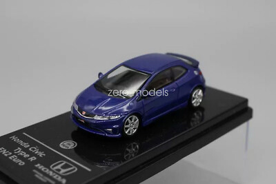 PARA64 1/64  CIVIC Type R FN2 2007 Blue Diecast Car toy Collection NIB NEW
