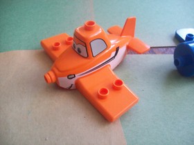 LEGO DUPLO DISNEY'S PLANES  DUSTY CROPHOPPER & RILEY SCIPPER FOR SET #10511