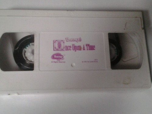 Barney - Once Upon a Time VHS, 1996 With Free Hard Clear Case  - Picture 1 of 1