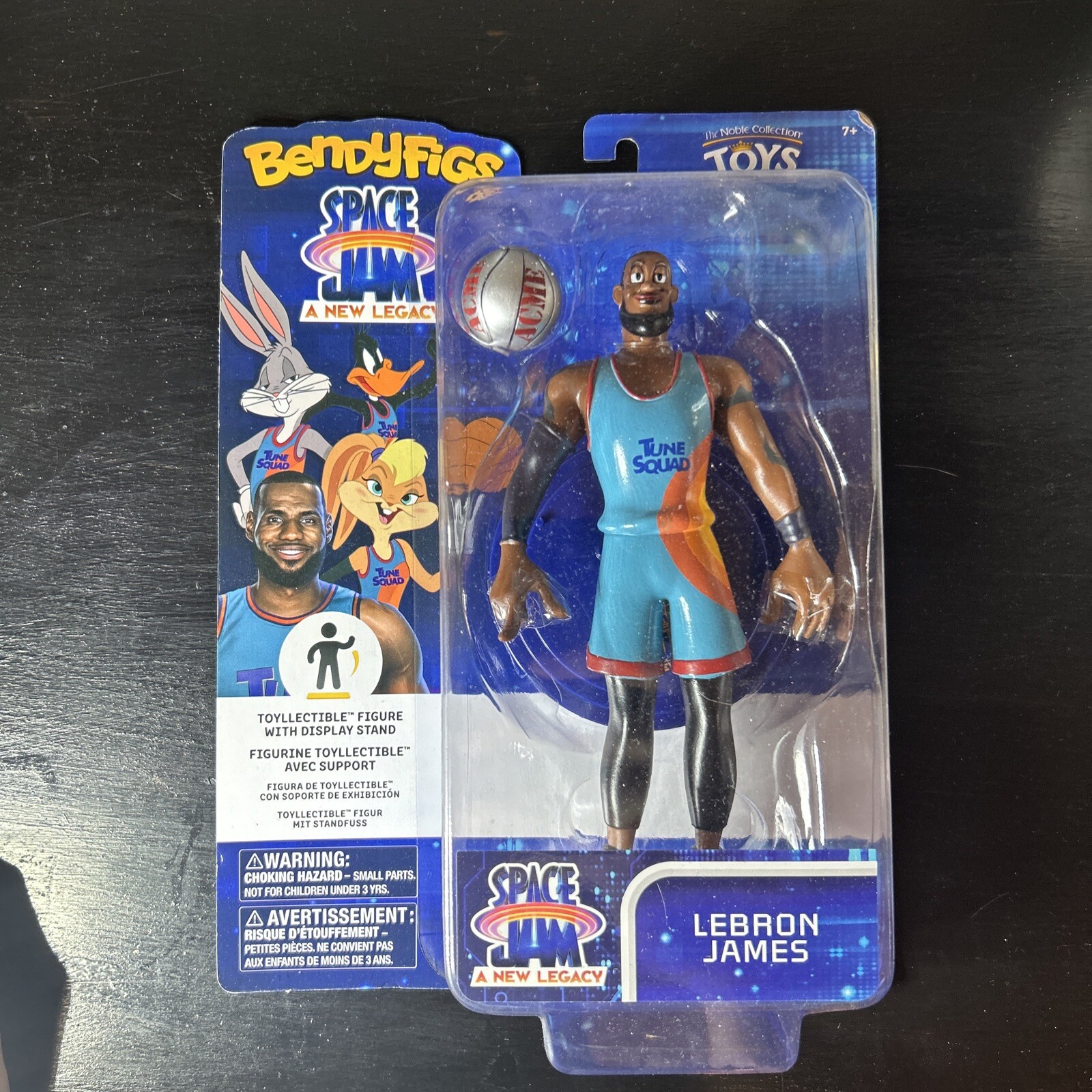New Space Jam A New Legacy Lebron James Bendyfigs Action Figure Sealed Series 1
