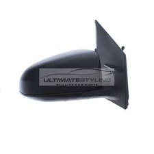 Peugeot 108 2014-> Manual Door Wing Mirror Black Cover Drivers Side Right Hand