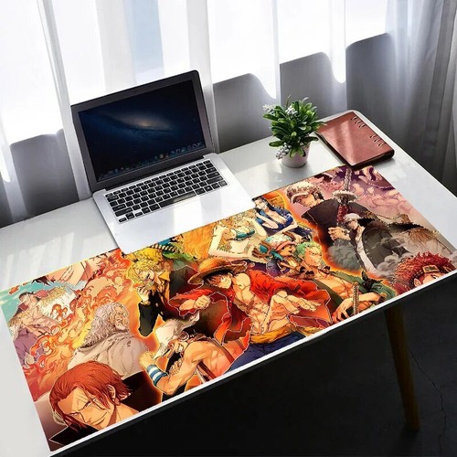 One Piece Mouse Pad, XXL Gaming Mat, Luffy, Zoro, Nami, Sanji, anime - Photo 6/16