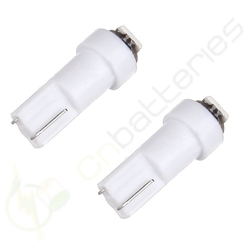 10x White T5 58 PC74 Twist Socket Instrument Dashboard Gauge Panel Led Bulb Kit - Picture 8 of 9