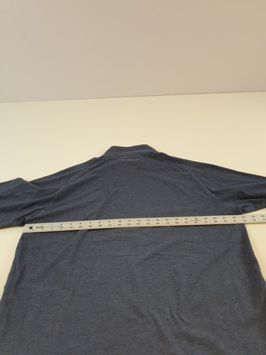 Travis Mathew Pullover Herren XL Blau Golf Performance Quarter Zip Taschen - Bild 9 von 13