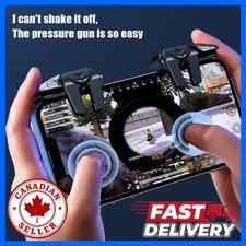 Game Controller 6 Fingers Mobile Phone Gamepad Joystick Trigger For PUBG, COD