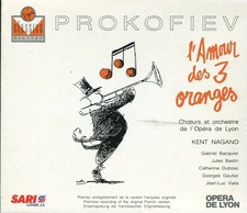 Prokofiev / L'Amour Des 3 Oranges - 2 x CD Box Set + Booklet