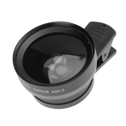1 Lente macro angolare della fotocamera per telefono per smartphone (nero) - Zdjęcie 4 z 12