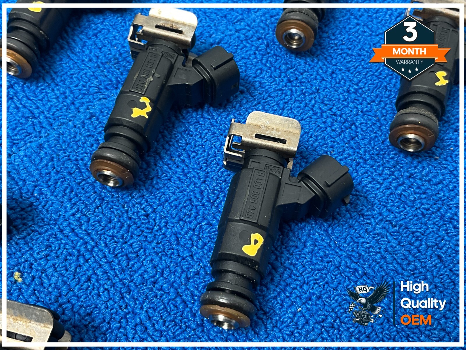 2007 - 2010 BENTLEY CONTINENTAL GTC ENGINE FUEL INJECTOR SET OF 12 OEM