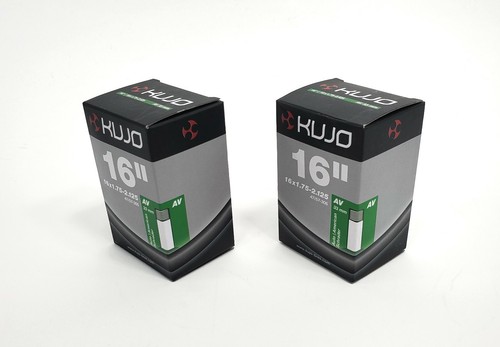 2-PACK KUJO Bicycle Tire Inner Tube 16 x 1.75-2.125, Schrader Valve 33mm, PAIR - Picture 12 of 12