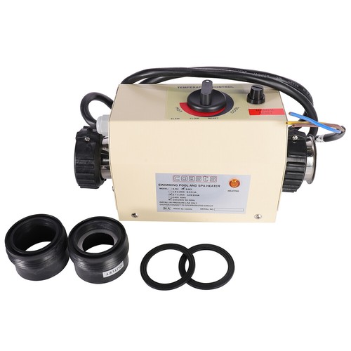 220V 3000W Swimming Pool Thermostat Electric SPA Heater Bathtub Heating Pump - Picture 11 of 12